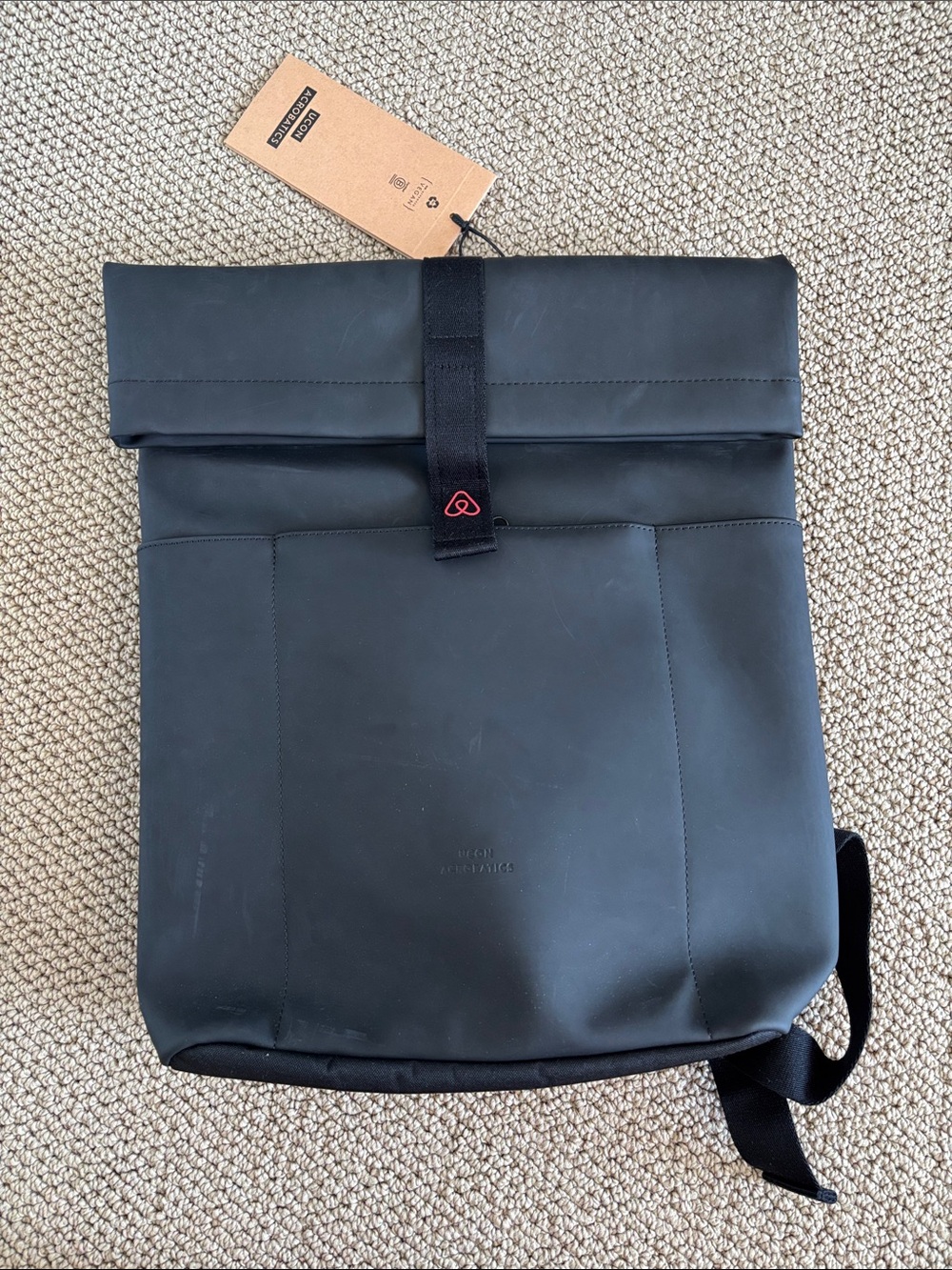 Ucon Acrobatics - Black Hajo Roll-Top Laptop Backpack